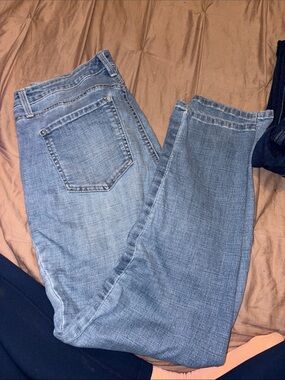 Women's Light Blue Straight-Leg Jeans